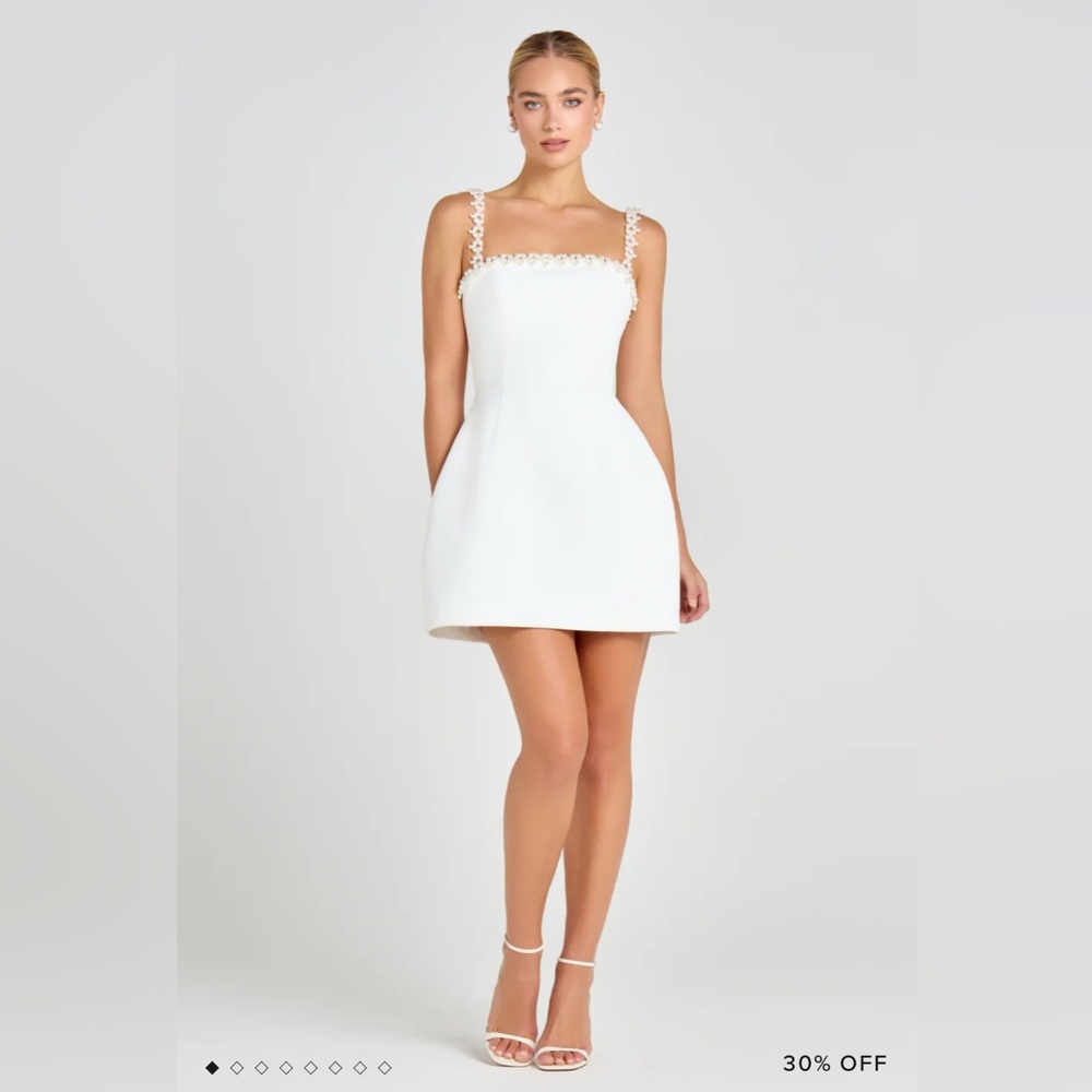 Nadine Merabi EM White Dress